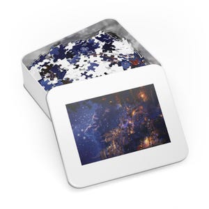 Acotar Puzzle Velaris Art, 1000-piece ACOTAR Puzzle Fantasy Picture Puzzle Box Bookish Merch City of Starlight Bookish Gift Book Room Decor image 6