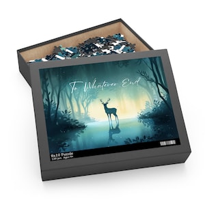 Throne of Glass Puzzle Terrasen Jigsaw Puzzle  SJM Merch Bookish Gift Idea Booktok TOG Fan Art Book Nook Decor Book Lovers Gift