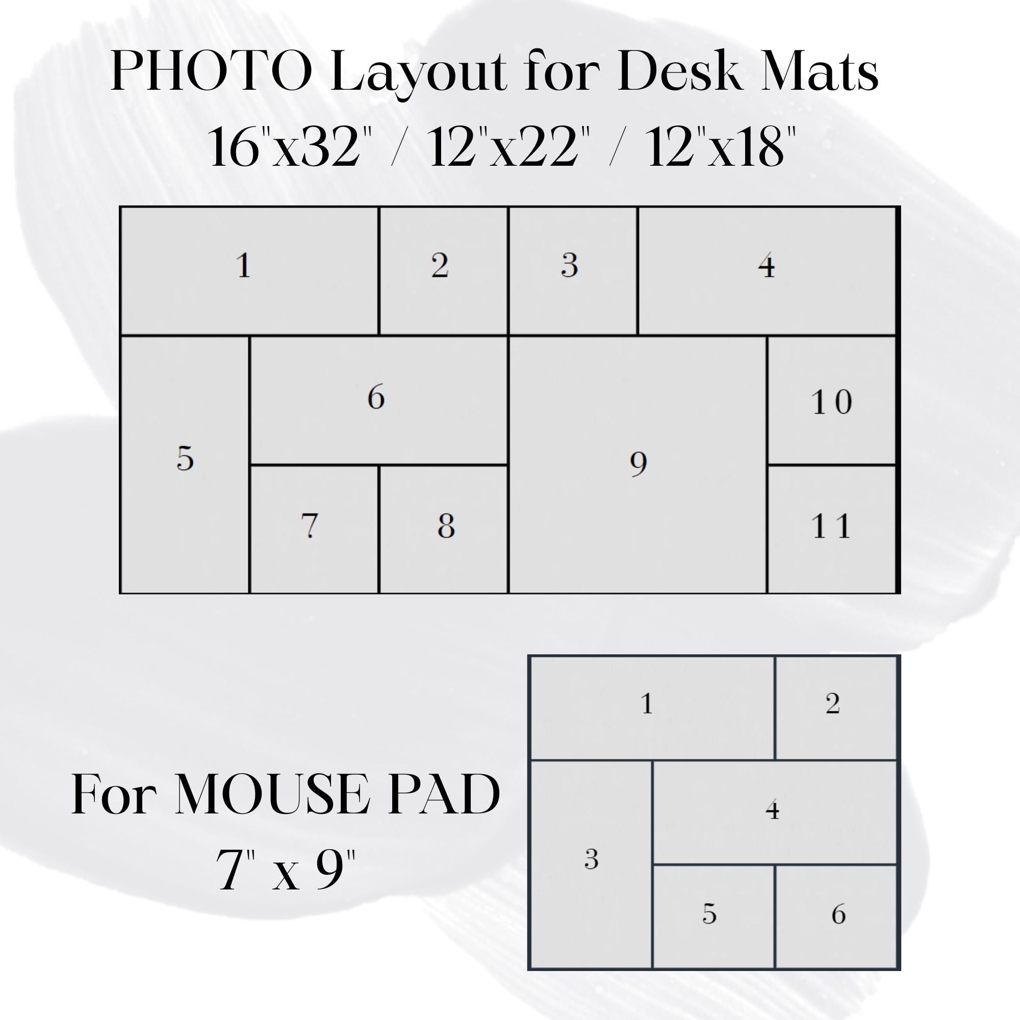 Custom Photo Desk Mat: Personalized Office Decor, Travel Memories Gift ...