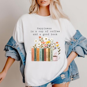 Custom Bookish Shirt Comfort Colors Graphic Shirt, Personalized Shirt, Reading Shirt, Reader Shirt, Book Lovers Gift for Bookworms