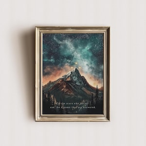 Velaris Print Digital Download Acotar Art Print Printable Night Court Print City of Starlight Bookish Wall Art Booknook Vintage Art Print