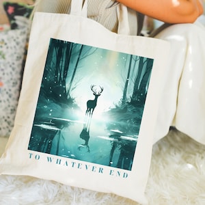 Terrasen Cotton Canvas Tote Bag Throne of Glass Tote Bag Bookish Merch Booklovers Gift Idea for Bookworms Bookish Shopping Bag Birthday Gift