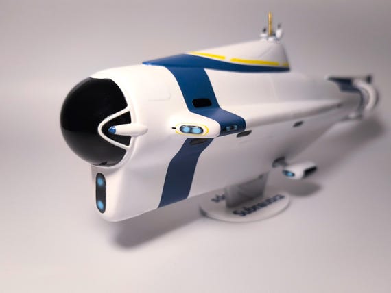 Cyclops Subnautica — Hand-painted 12K Resin Submarine | Collector