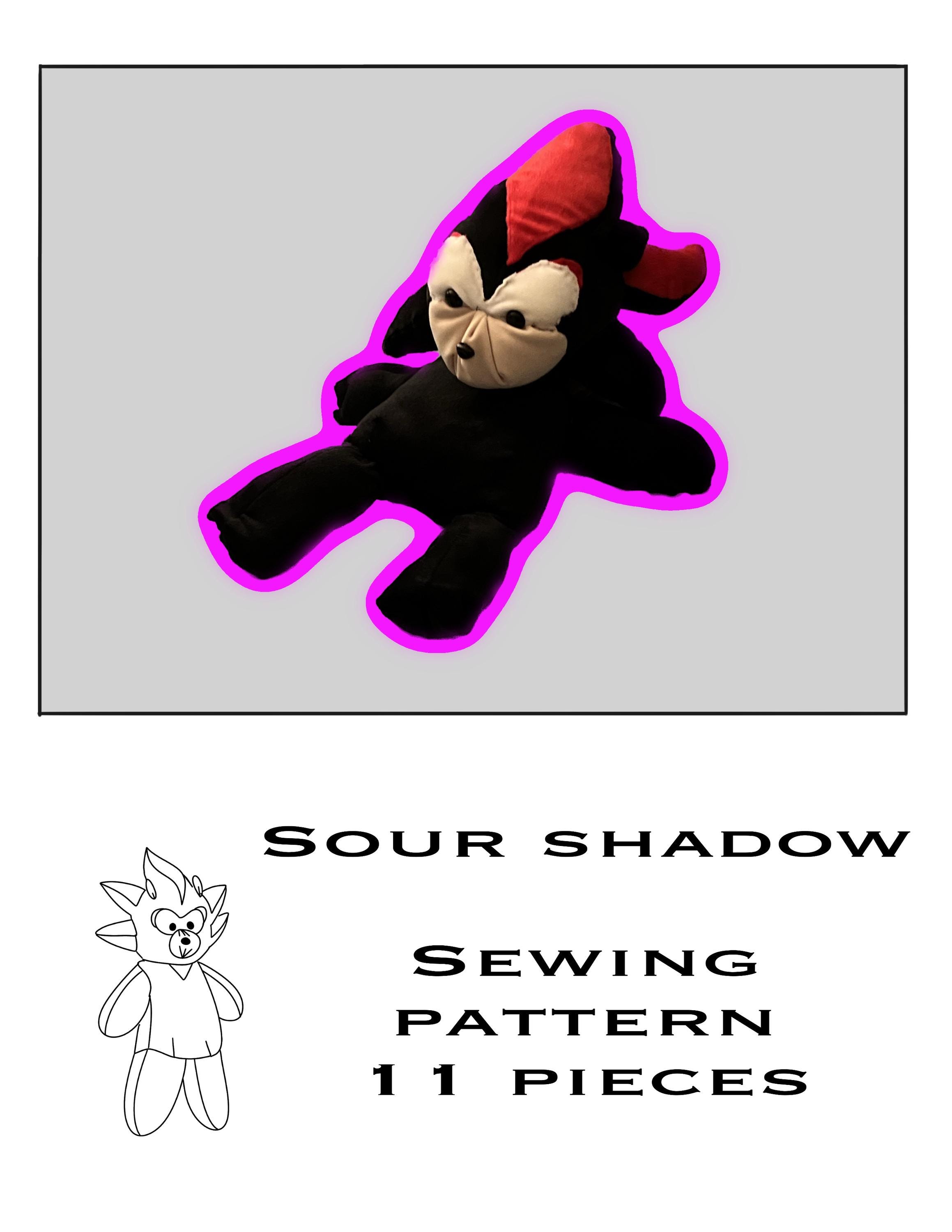 Shadow the hedgehog plush Italia