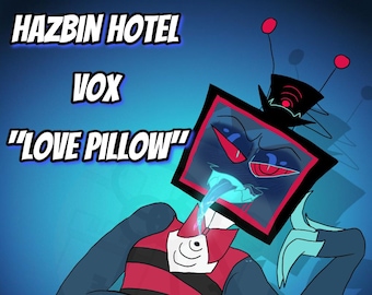 PRÉCOMMANDE| Coussin en forme de « Love Pillow » pour Vox de Hazbin Hotel