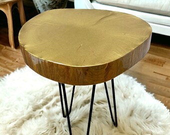 Coffee Table Golden Gold