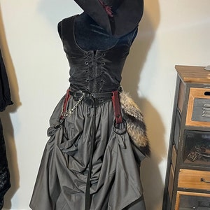 Custom Frozen Villagers Top Skirt Tall Band main image 0