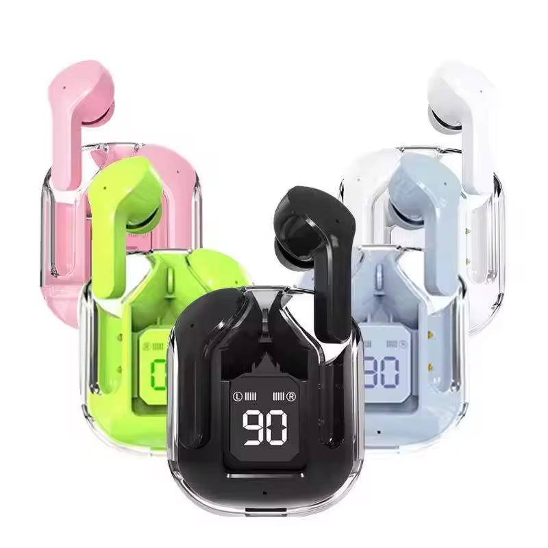 Air31 TWS Wireless Bluetooth Earbuds with LED Display Waterproof In-Ear Headphones with Mic Touch Control Charging case