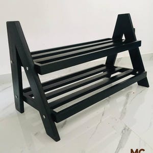 Handmade Wooden Shoe Rack – Mahogany Wood | Custom Made Sri Lankan Craft