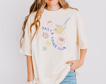 Pasta Lover Comfort Colors Shirt, Funny Pasta Shirt, Italian Food Shirt, Chefs Kiss T-Shirt, Foodie Shirt, Pasta Gifts, Women Italian Shirt