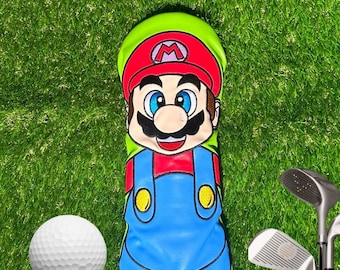 Super Brother Inspired Driver Headcover | Driver Head Cover | Golf Headcover| Golf Head Cover Driver Headcover| Driver Head Cover