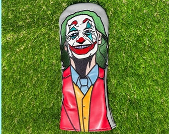 Joker Inspired Driver Headcover | Golf Head Cover | Fun