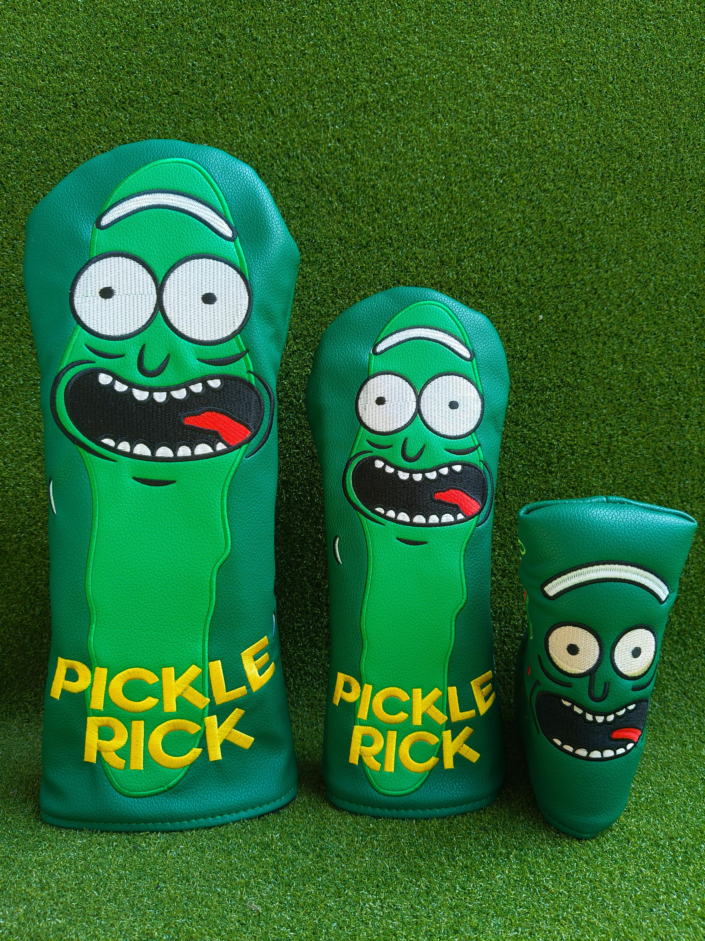 Pickle Rick Golf Driver Headcover | Pickle Rick Inspired Golf Gift
