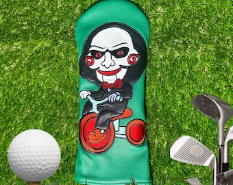 Saw Inspired Driver Headcover | Golf Head Cover for Driver | Unique Golf Accessory | Driver Head Cover Gift