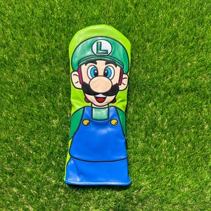 Super Brother Inspired Driver Headcover | Golf Head Cover for Men | Custom Driver Head Covers | Unique Gift for Golfers