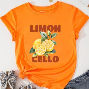 Limoncello Shirt Italian Lemon Aesthetic Graphic Tee, Preppy Alcohol Shirt Trendy Summer Clothing, Cute Italy Drink T-Shirt Gift