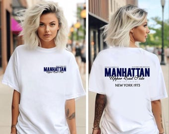 Vintage Manhattan NYC T-Shirt: Retro American Graphic Tee