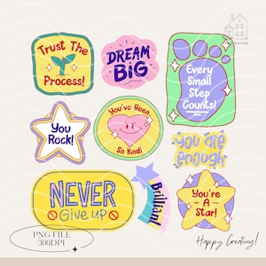 Positive Affirmation Png, Motivational PNG, Mental Health Png, Inspirational Quotes PNG, Self Love Png, Digital Download