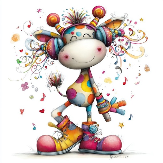 12 Funny Rave Animal Clipart