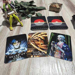 New!!Unique Tarot Card,Tarot Deck,Anime Tarot Deck,78 Tarot Cards, Custom Design, Oracle Deck,Artificial Intelligence