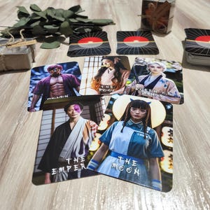 Anime Tarot Deck: Unique Custom Design, 78 Cards