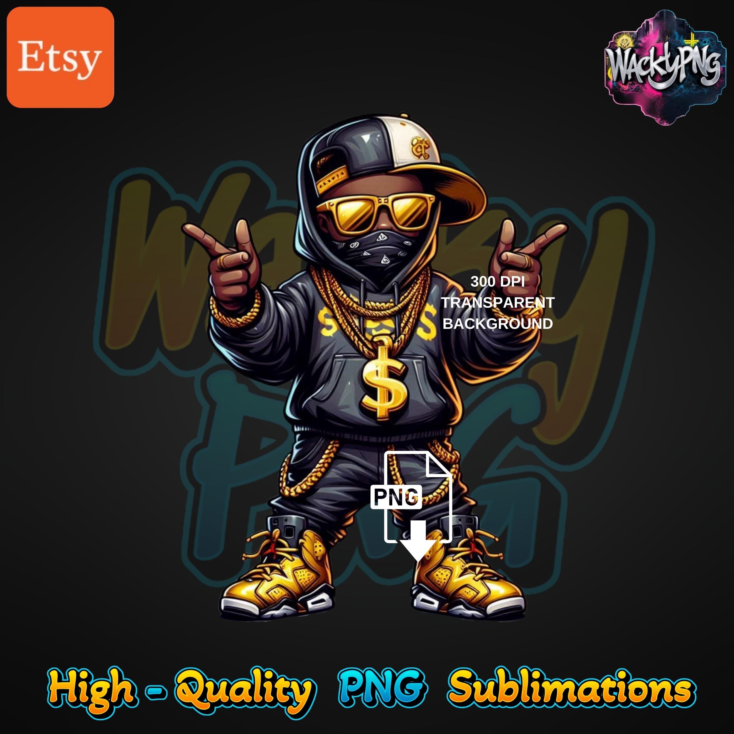 Gangster Hip-hop Boy PNG: Urban Trap Art (digital Download) - Etsy