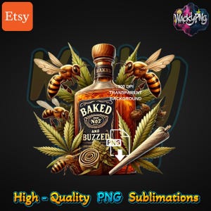 Canabis Whisky Design PNG | Urban Trap Designs | Abgefahrene Fan Art | Sofortige digitale Downloads | Sublimationsdruck | Fantasy T-Shirts | PNG |