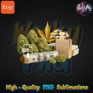 Gangster Marijuana Png | Buds Design PNG | Urban Trap Designs | Wacky Fan Art | Instant Digital Downloads | Sublimation | Dtf PNG |