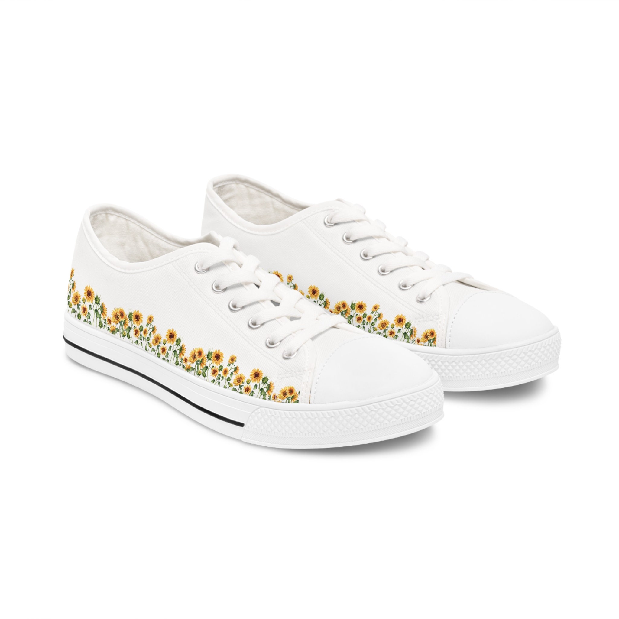 Cute Sunflower Men's Sneakers