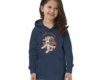 Sweat à capuche Autumn écologique pour enfants