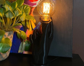 Holding Hand Lamp / 3D printed