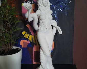 Estatua mitológica de Medusa / impresa en 3D