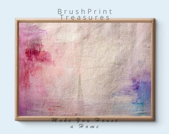 Printable Abstract Pastel Colors Whole Background Oil Painting, Pastel Colors, Art Print, Cottage Decor, Digital Download ˡ Art Wall 32H