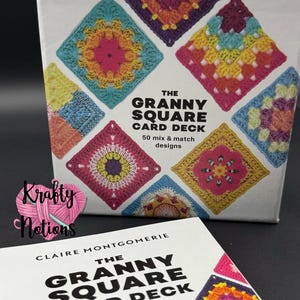 Granny Square 50 Card Deck with Book