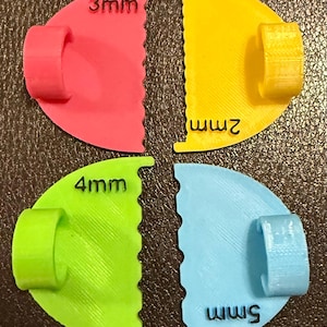 Guía de costura para puntadas a mano (juego de 4 piezas)