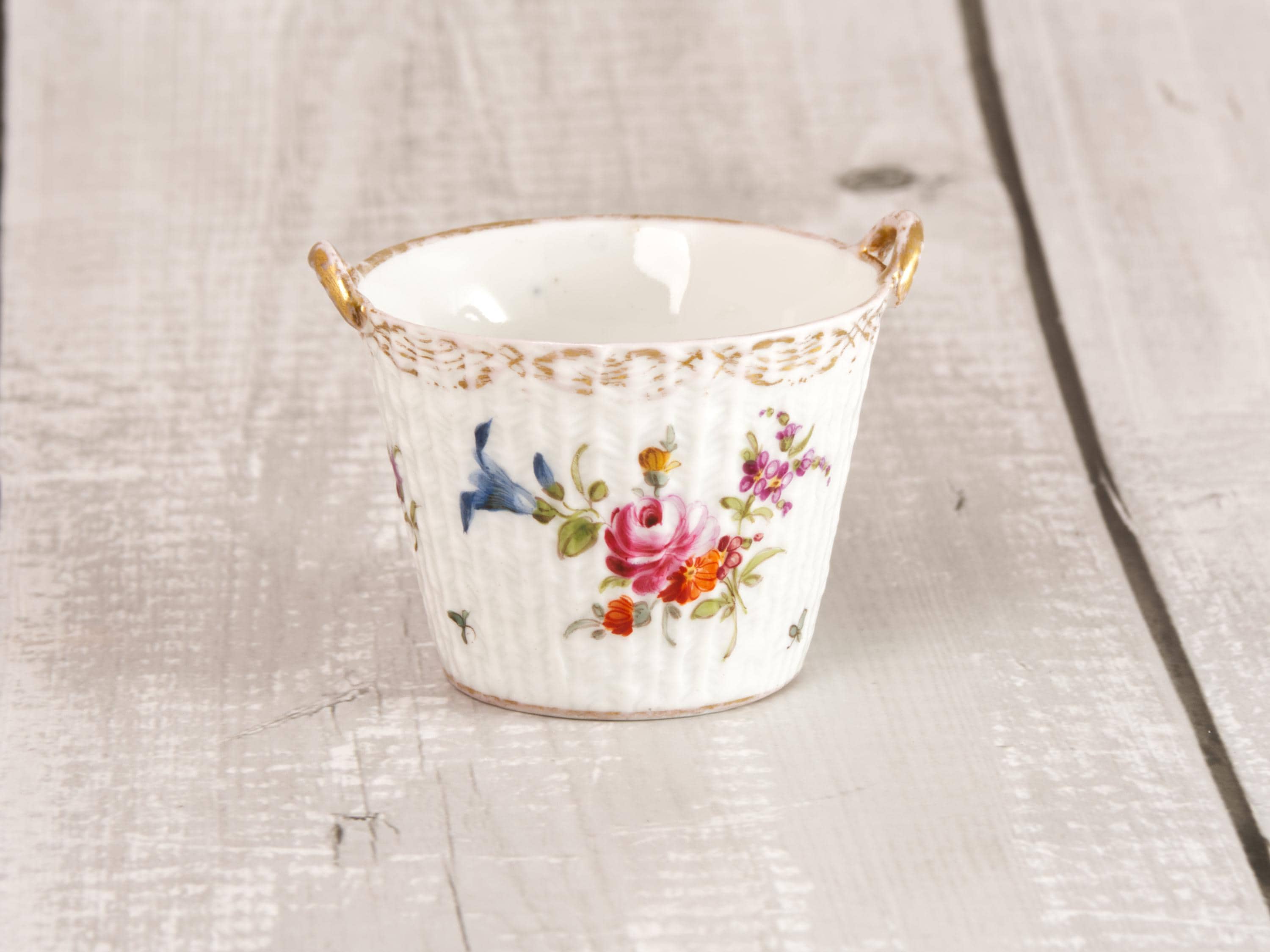 Dresden Porcelain Basket - Etsy