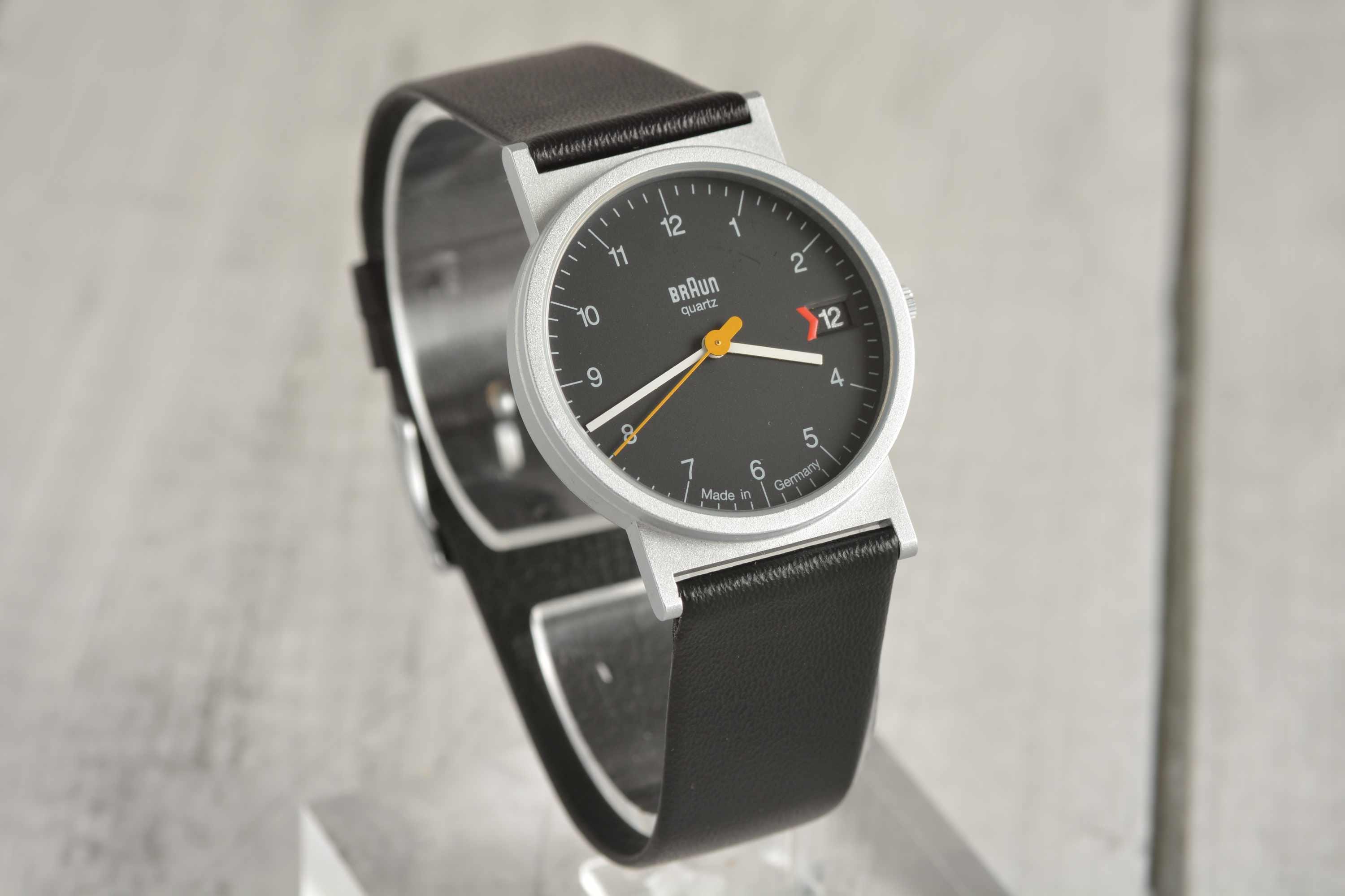 Braun Aw10 Braun Watch Dieter Rams Watch AW10 #BLACK [AW10] – Ciacura