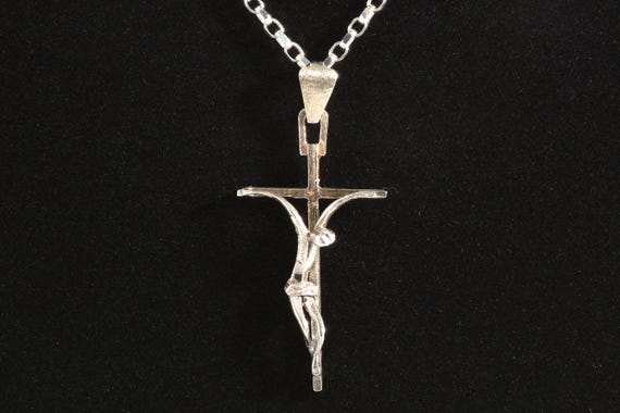 Vintage Sterling Silver Crucifix