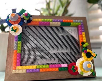 5X7 One of a Kind Brick Picture Frame Gift