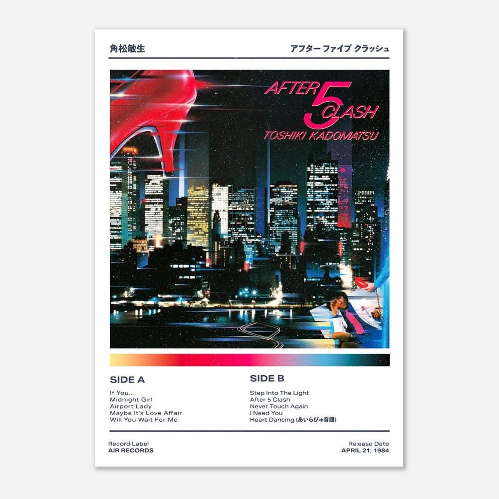 AFTER 5 CRASH TOSHIKI KADOMATSU 楽譜集 Toshiki Kadomatsu - After 5