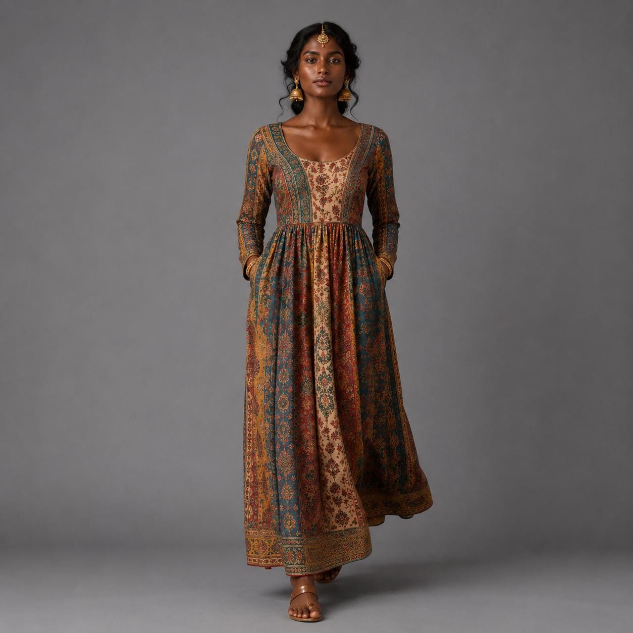 empire waist maxi dress sewing pattern Pattern, Long Sleeve, Princess Seam (PDF Download) or exchanges are not Color:LIBERTY how to draft an empire waist dress Natural Feel Wide Dark Brown Shoes Vintage Doll Barbie White