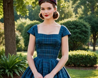 Patron de couture de robe de style vintage des années 1950, patron de bal, simplicité facile McCalls XS-4XL