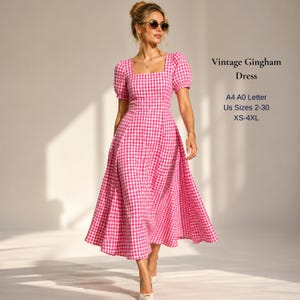 pink gingham dress plus Yours Women's Plus Size Pink Gingham Milkmaid Dress Size 10