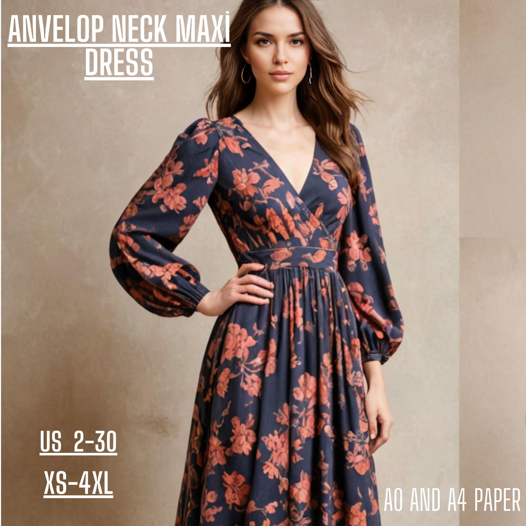 knee length dresses for ladies Mosaic Vineyard Maxi Dress