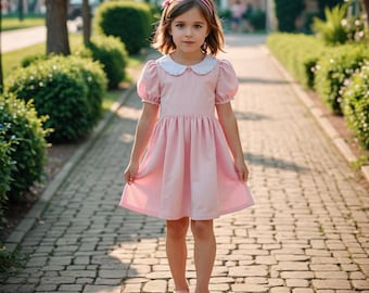 Evora Dress PDF Sewing Pattern, Including Sizes 12 Months