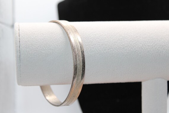 Vintage Solid Metal Bangle - image 1