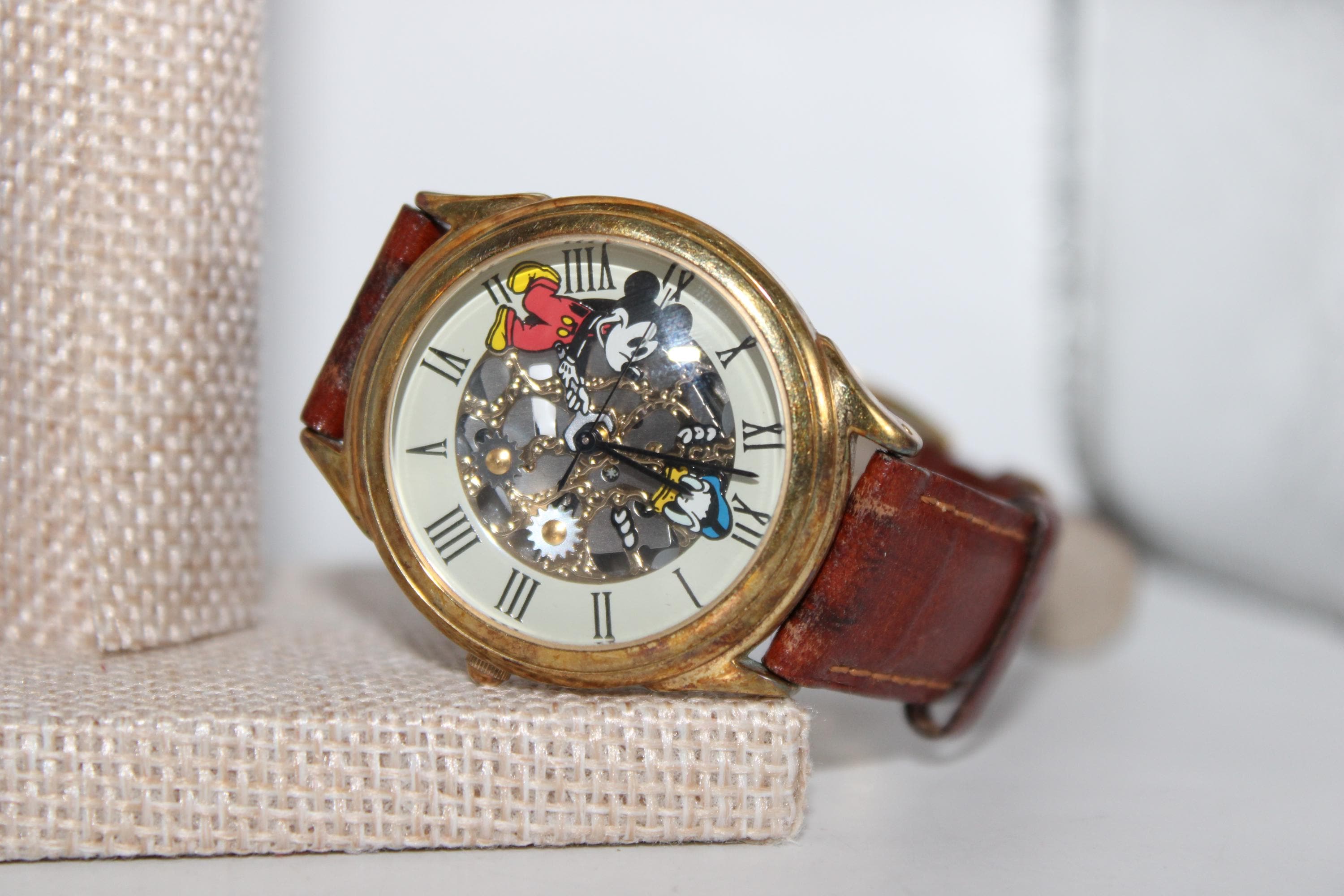 New Donald Duck beautiful pocket watch Donald Duck Pocket Watch - Etsy main image 2