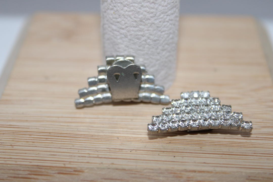 Pyramid Pin Vintage Rhinestone Pins Pyramid Style - Sewing Clips - Etsy