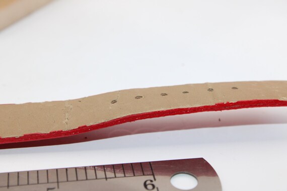 Joan Rivers Red Fac Silver Rectangular Bezel Sued… - image 6