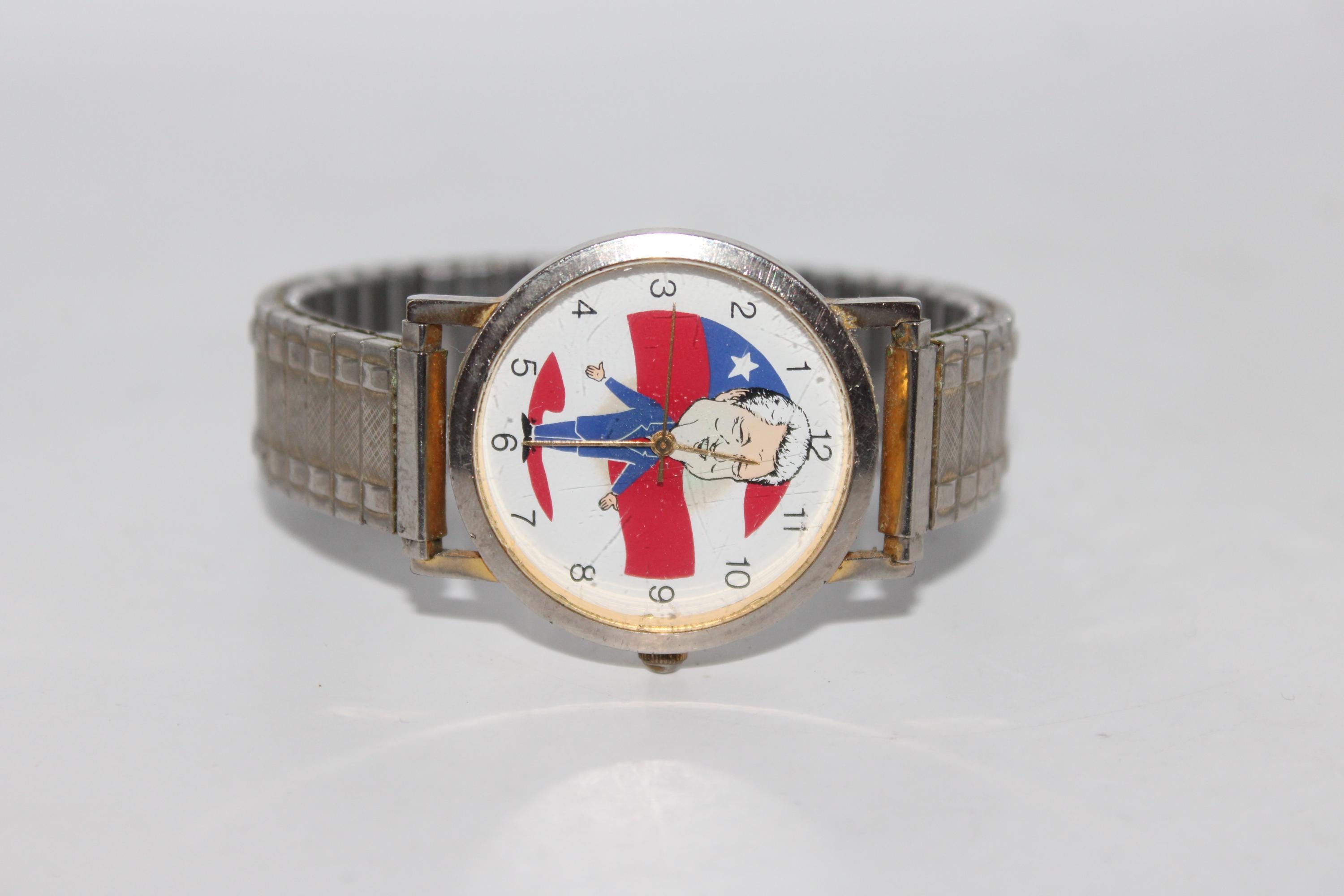 Vintage Bill Clinton Watch Bill Clinton Watch - Etsy main image 3